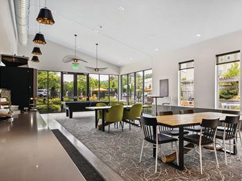Resident social lounge
